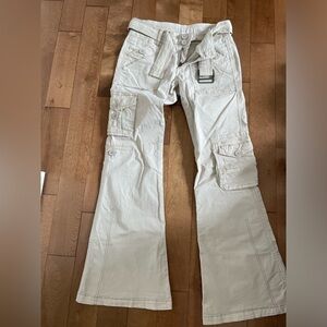 Garage flared cargo jeans